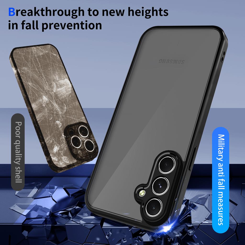 Матовый Прозрачный Ударопрочный Чехол Для Samsung Galaxy M56 F06 M55 M54 M53 M51 M36 M35 M34 M16 M33 C55 F55 F54 M55S F36 F34 Чехол