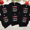 Christmas T-Shirt Novelty Funny Santa Reindeer Xmas Gift Top,Christmas Crew 2025