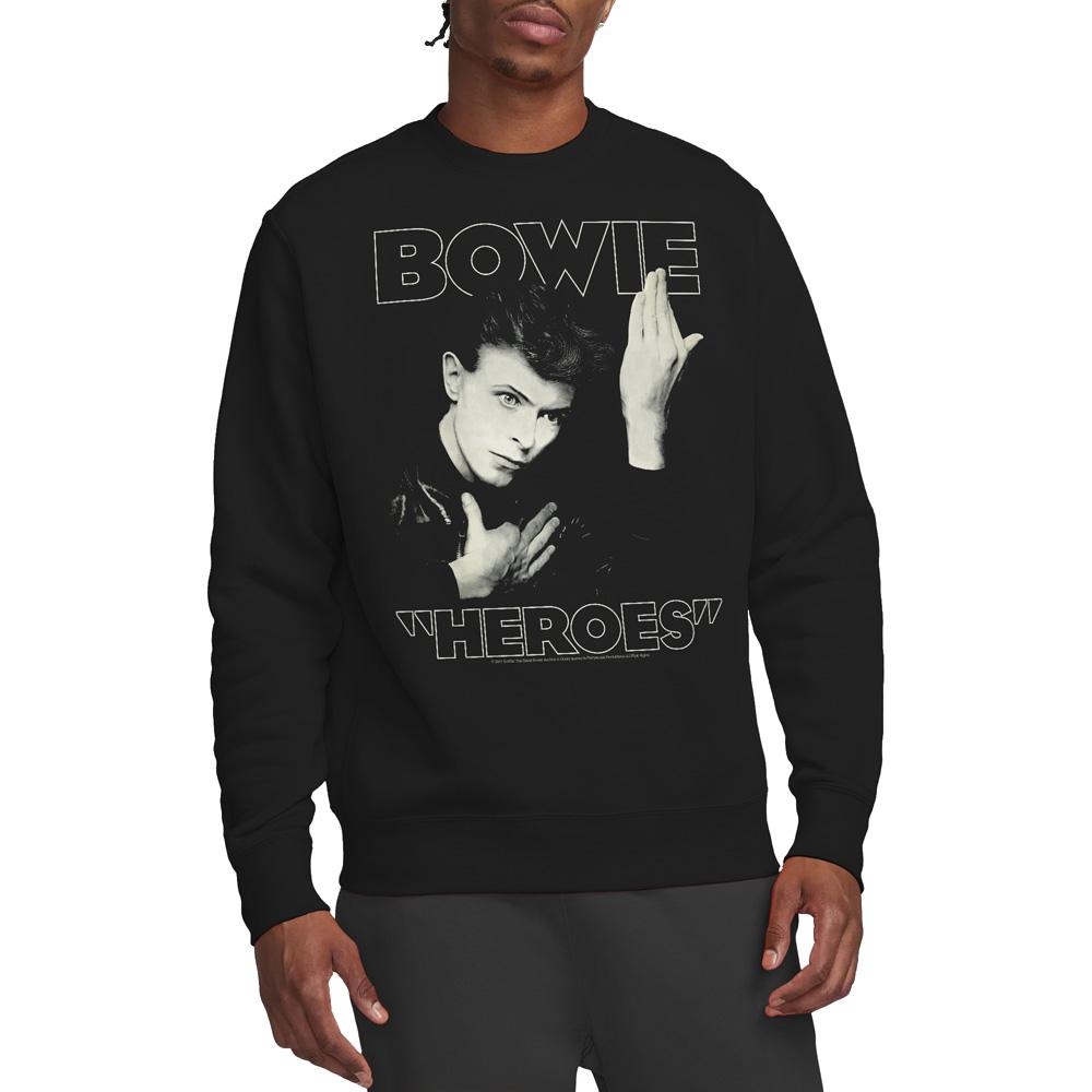 David Bowie Толстовка унисекс для взрослых Heroes Cover