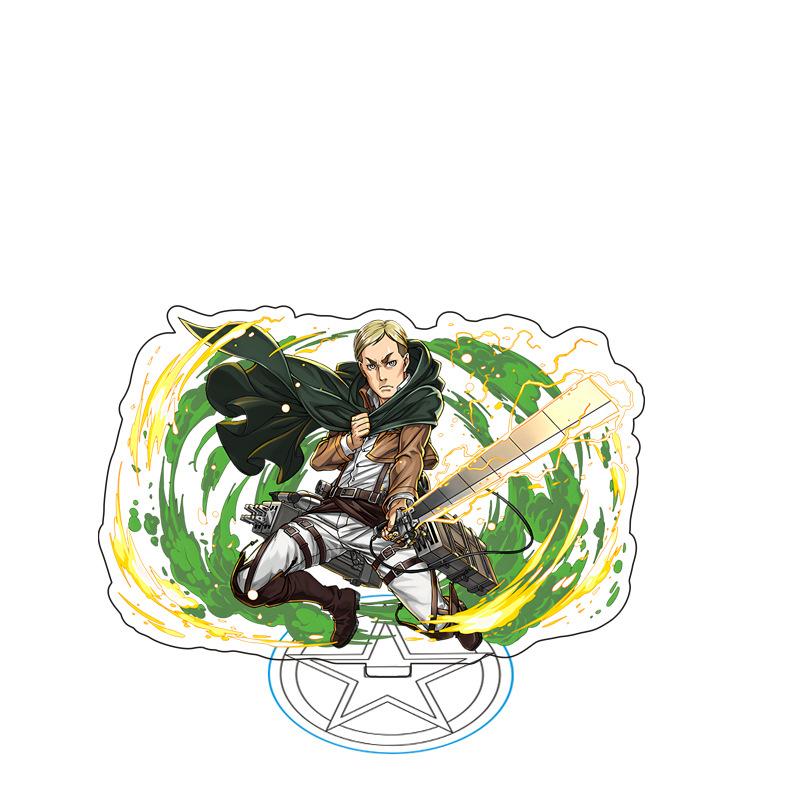 15cm Anime Attack On Titan Acrylic Stand Action Figure Toy Cartoon Figures Desktop Home Decoration