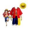 (3XL) One Piece Обезьяна D. Костюм для косплея Луффи Пираты Соломенной Шляпы Пиратские Наряды Японское Аниме Манга Хэллоуин Набор Карнавальных Костюмов для Взрослых