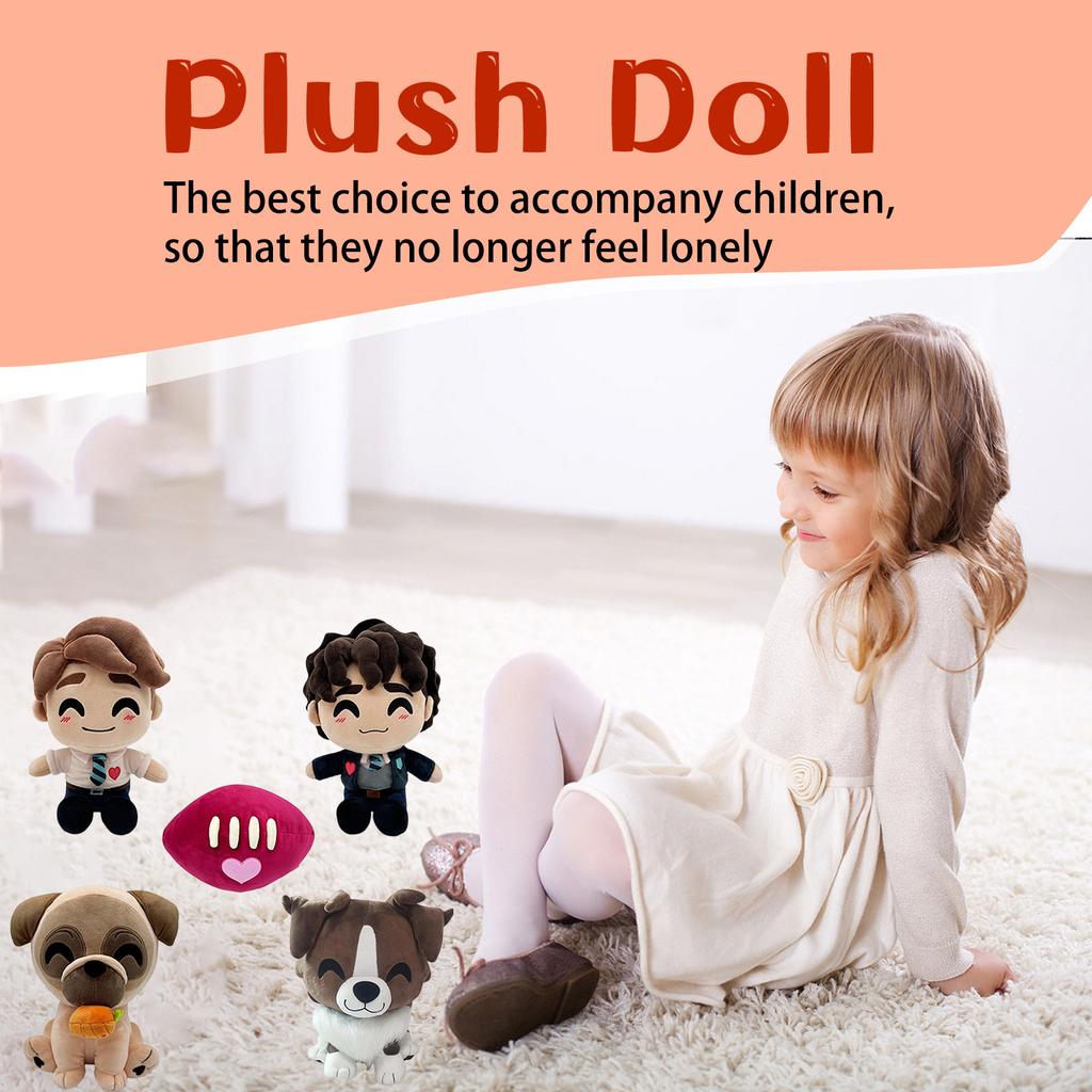 5шт плюшевые мягкие игрушки декоративные подушки, детский день рождения предпочтительный подарок на праздники, дни рождения