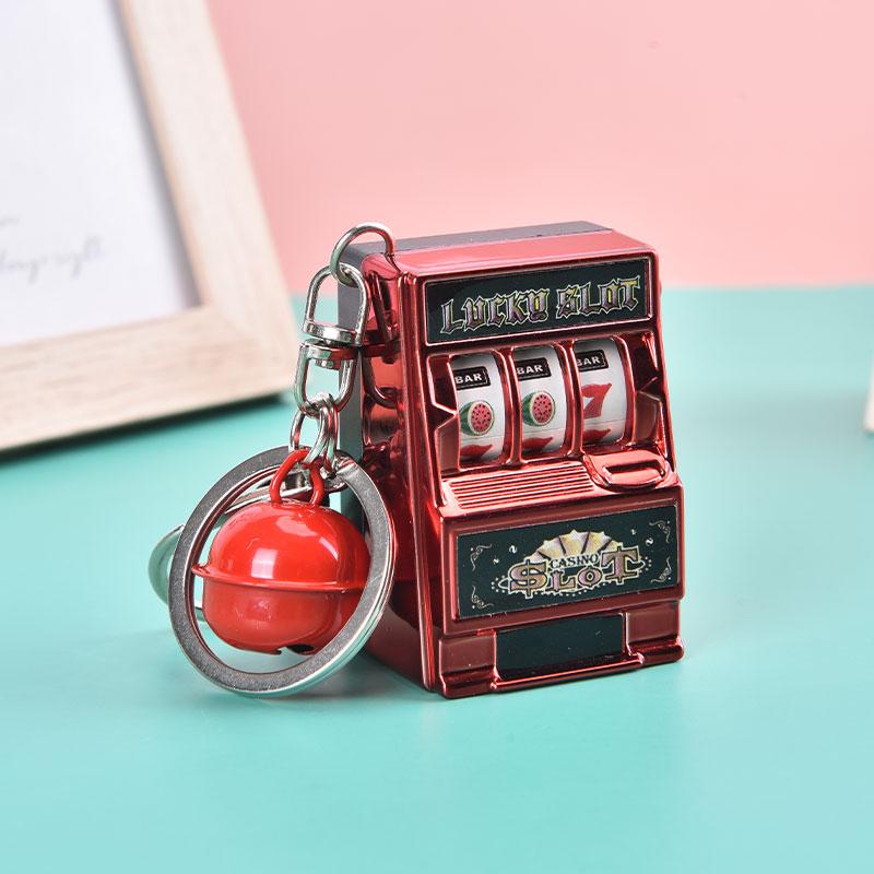 Lucky Jackpot Мини-фруктовый игровой автомат Веселый брелок на день рождения Подарок Детская игрушка