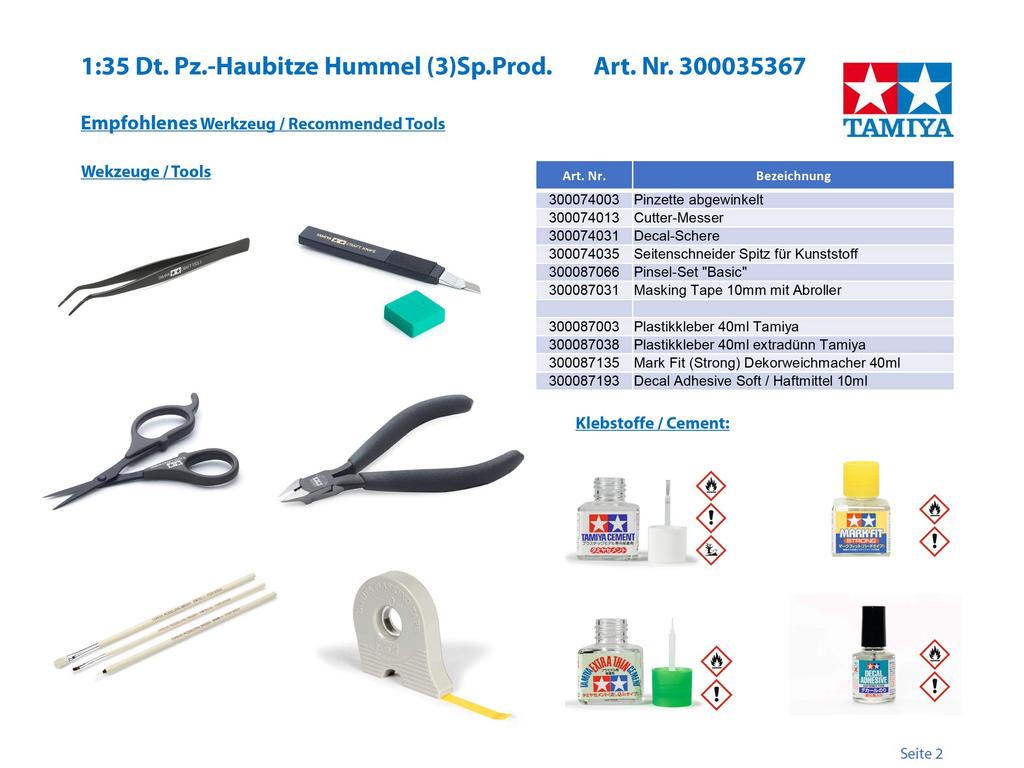 Tamiya Military Miniature Series 367 German Heavy Howitzer Hummel Late Model Plastic Model 35367 1/35 No. Self-Propelled