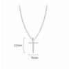 Accessories Fashion Lady Simple Gift Party Necklace Cross Pendant Clavicle Chain Jewelry