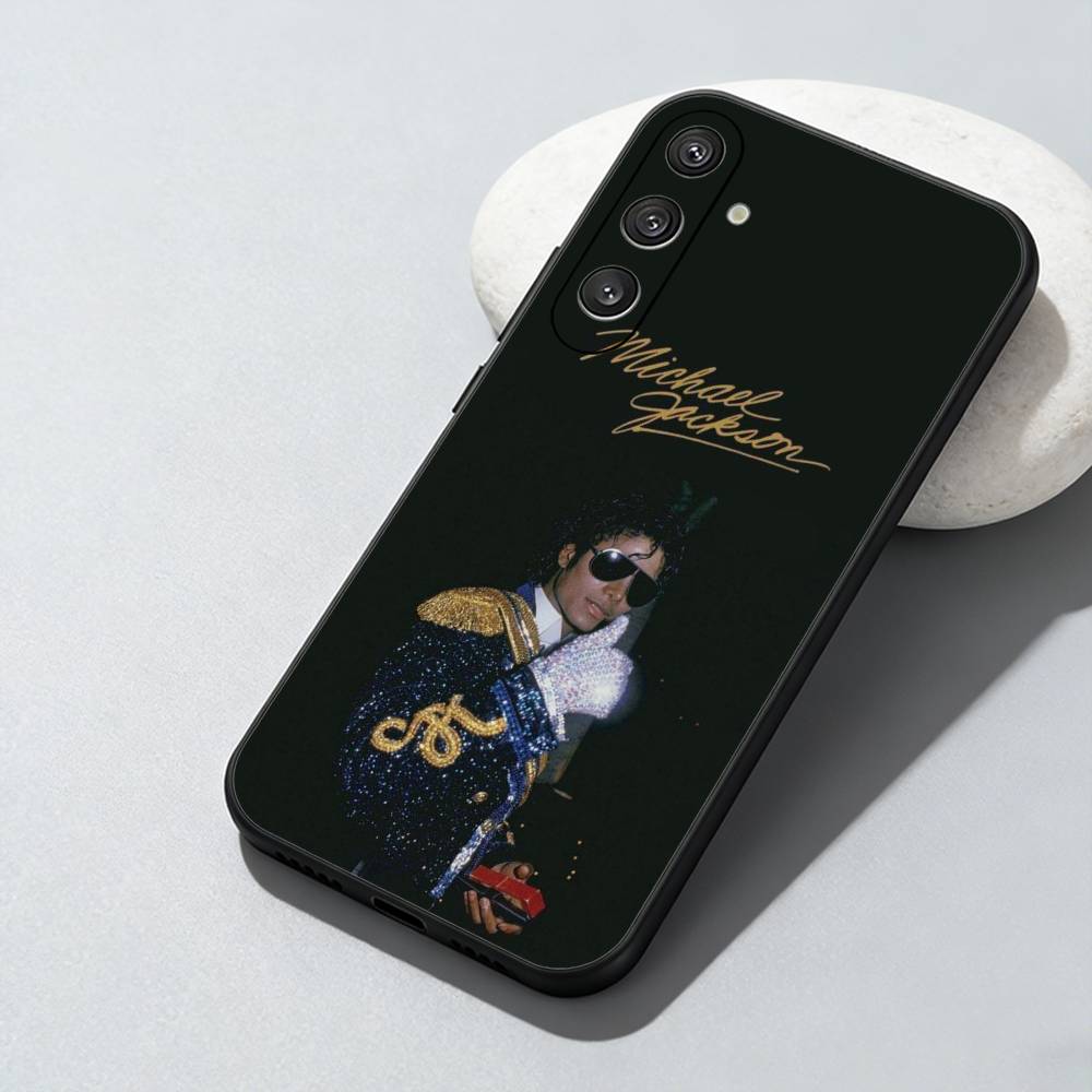 Чехол для телефона M-Michael J-Jackson Для Samsung Galaxy A73, A72, A71, A70, A52, A51 Другие Мягкий Черный Чехол