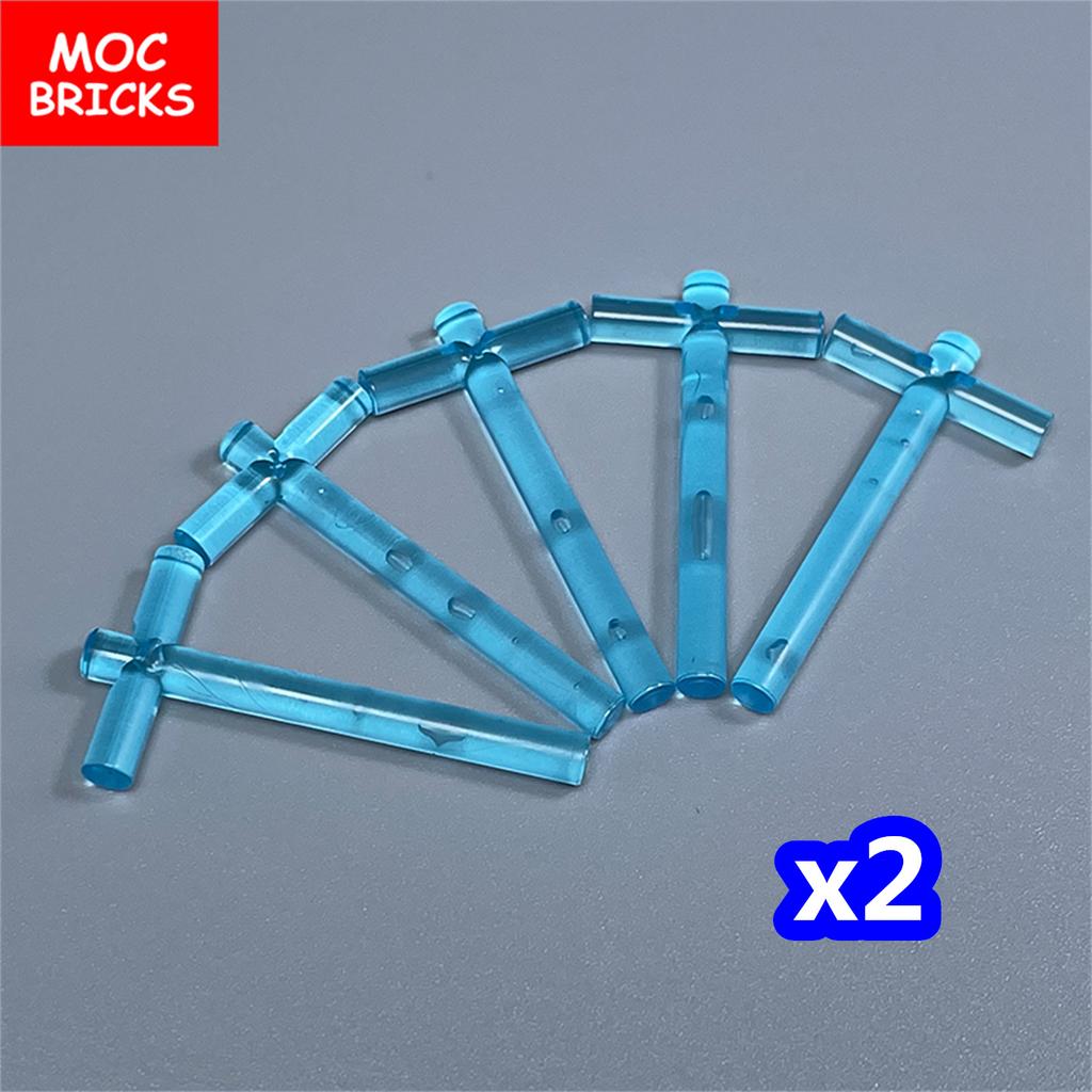 Нетоксичные кубики Moc Рукоять меча Стержень 4L 2L Скрещенное лезвие светового меча 21699 64567 4 см Фигурка Оружие Образовательные блоки Сборные детские игрушки