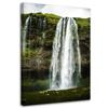 Canvas Print, Waterfall Mountains Nature Landscape