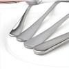 Набор серебряных ложек Премиальный набор столовых приборов из нержавеющей стали Зеркально полированный набор столовых приборов Прочный набор столовой посуды для еды для дома и кухни