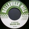 7-дюймовая пластинка WELTON IRIE Mr Hornsman BEL715 Belleville Hill Франция Reggae Ska Dub Б/у