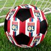 1PC OL size 5 soccer ball PrahaIndoor Soccer Ball Colorful All Ages Machine Stitched PVC Competition Ready Durable High-Bounce