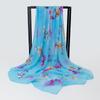 Summer Chiffon Printed Versatile Sunscreen Shawl Lightweight Baotou Square Towel