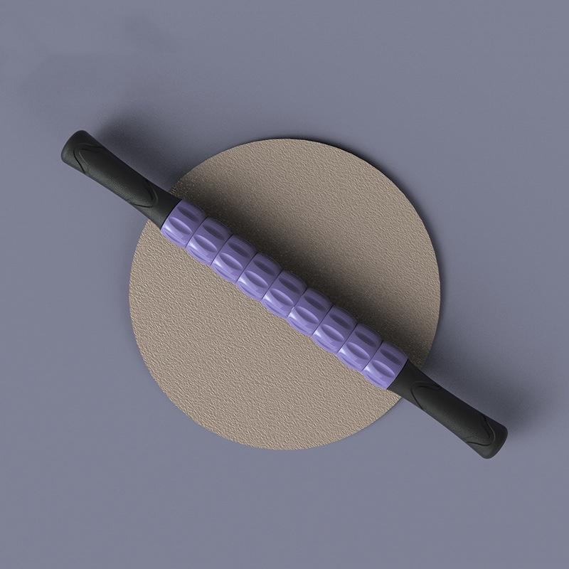 Gear Massage Stick Yoga Deep Muscle Relaxation Massage Shaft Personal Training Fascia Roller Plastic Roller Stick Shaft Fitness