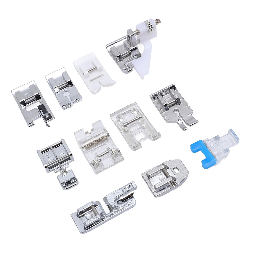 11 шт. набор прижимных лапок комплект бытовых низких хвостовиков Snap On швейная машина запасные части аксессуары