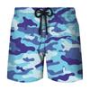 Beach Pant 3D Print Jungle Camouflage Men Swimming Trunks Swimwear Shorts Beach Shorts Swimsuit Surf Board Quick Dry Briefs