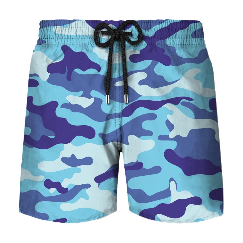 Beach Pant 3D Print Jungle Camouflage Men Swimming Trunks Swimwear Shorts Beach Shorts Swimsuit Surf Board Quick Dry Briefs