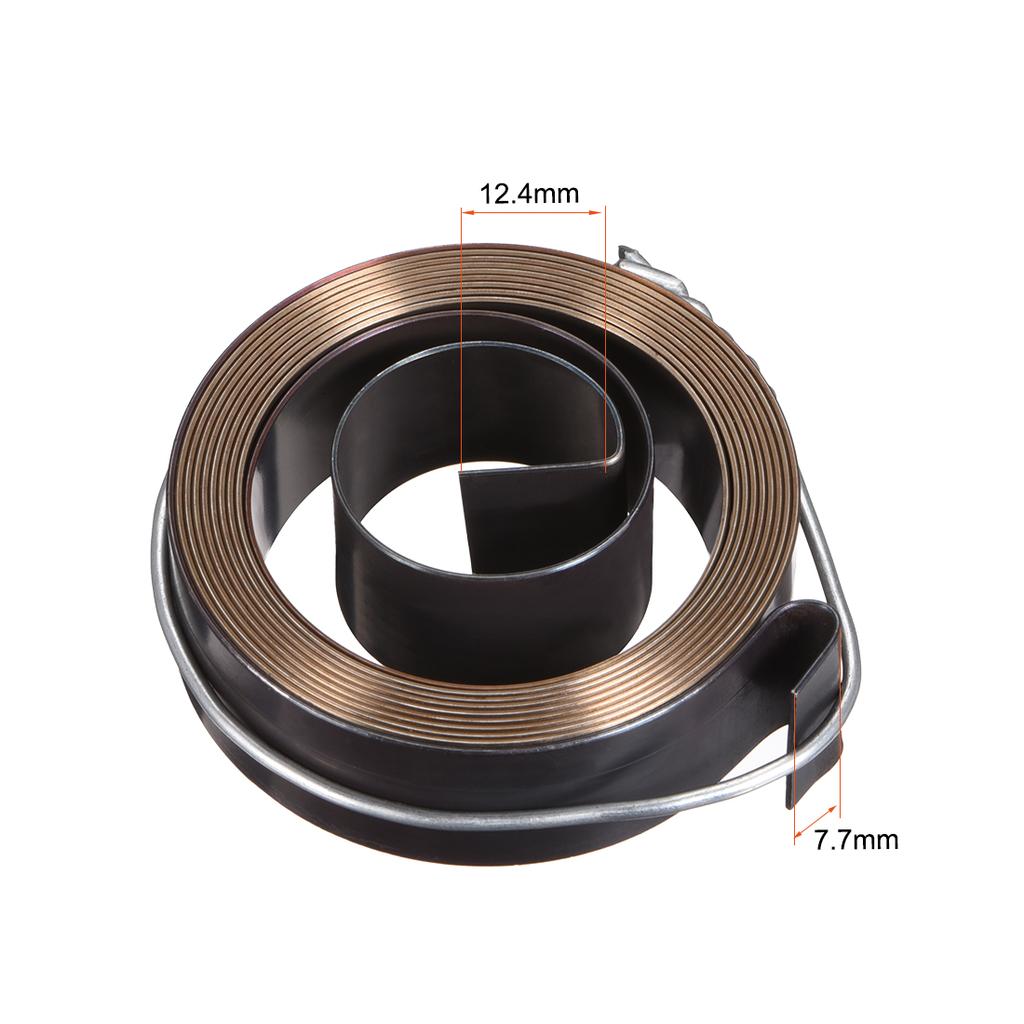 Drill Press Return Spring Quill Spring Feed Return Coil Spring Assembly Blackening Expand Length 680-1800mm Spring OD 34-66mm