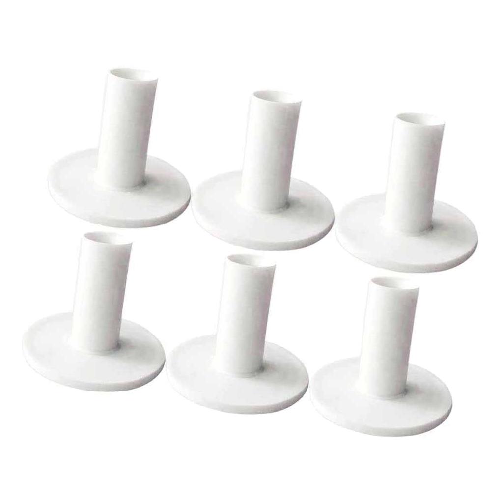 6 Pack Golf Tees for Driving Range Practice