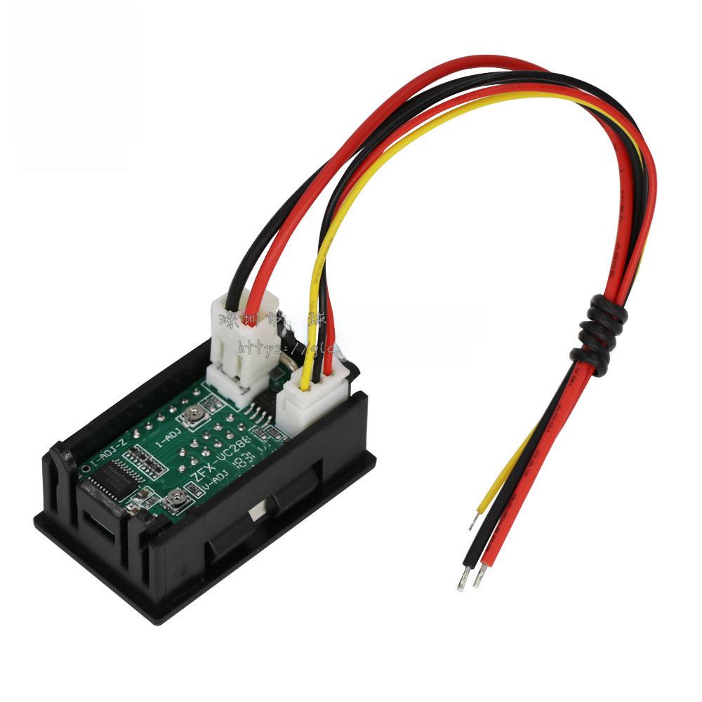 DC 0-100V/10A-100A LED Dual Display Digital Current and Voltage Meter