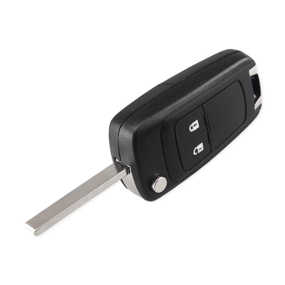 For OPEL VAUXHALL Zafira Astra Insignia Flip Car Key Shell Cover Fob Case with Screw 2/3/4/5 Buttons Remote Key
