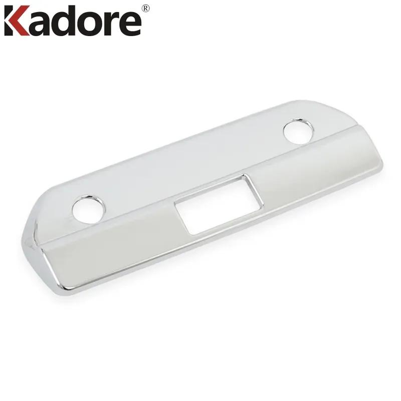 For Chevrolet Silverado 1500 Chrome Car Rear Trunk Handle Cover Trim Tailgate Door Handle Panel Frame Accessories
