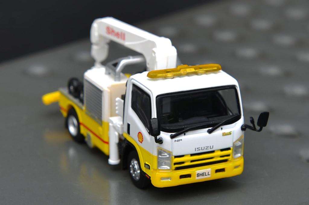 Масштаб Tiny City Isuzu N Series Эвакуатор Кузов Литой Модель автомобиля 1/64