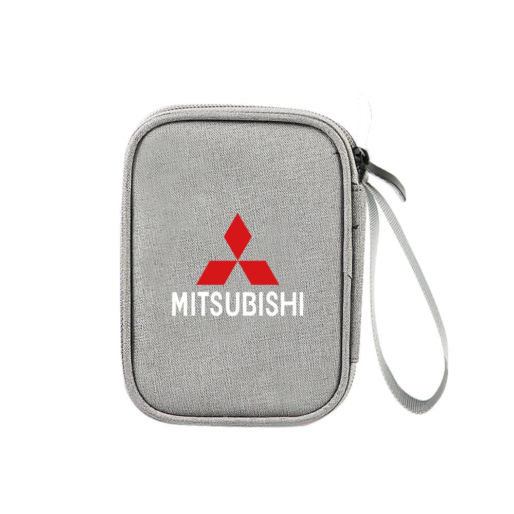 bzdn5 Car Storage Pocket Multi-use Organizer Box Phone Key Stowing Tidying Bags For Mitsubishi Asx Lancer L200 Pajero Sport Attrage