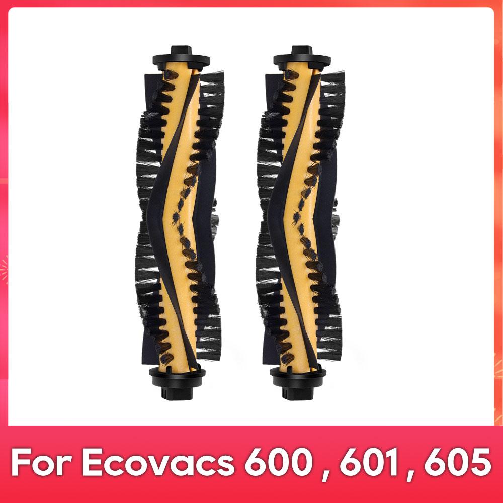 Подходит для ( Ecovacs DEEBOT 600, DO3G, 601, 605 ) Робот-пылесос Ролик Боковая щетка Крышка Фильтр Замена Запасная часть Аксессуар