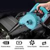 1600W Electric Air Blower 2 In 1 Blowing and Suction Leaf Blower Cordless Dust Cleaner Collector For Makita 18V Battery