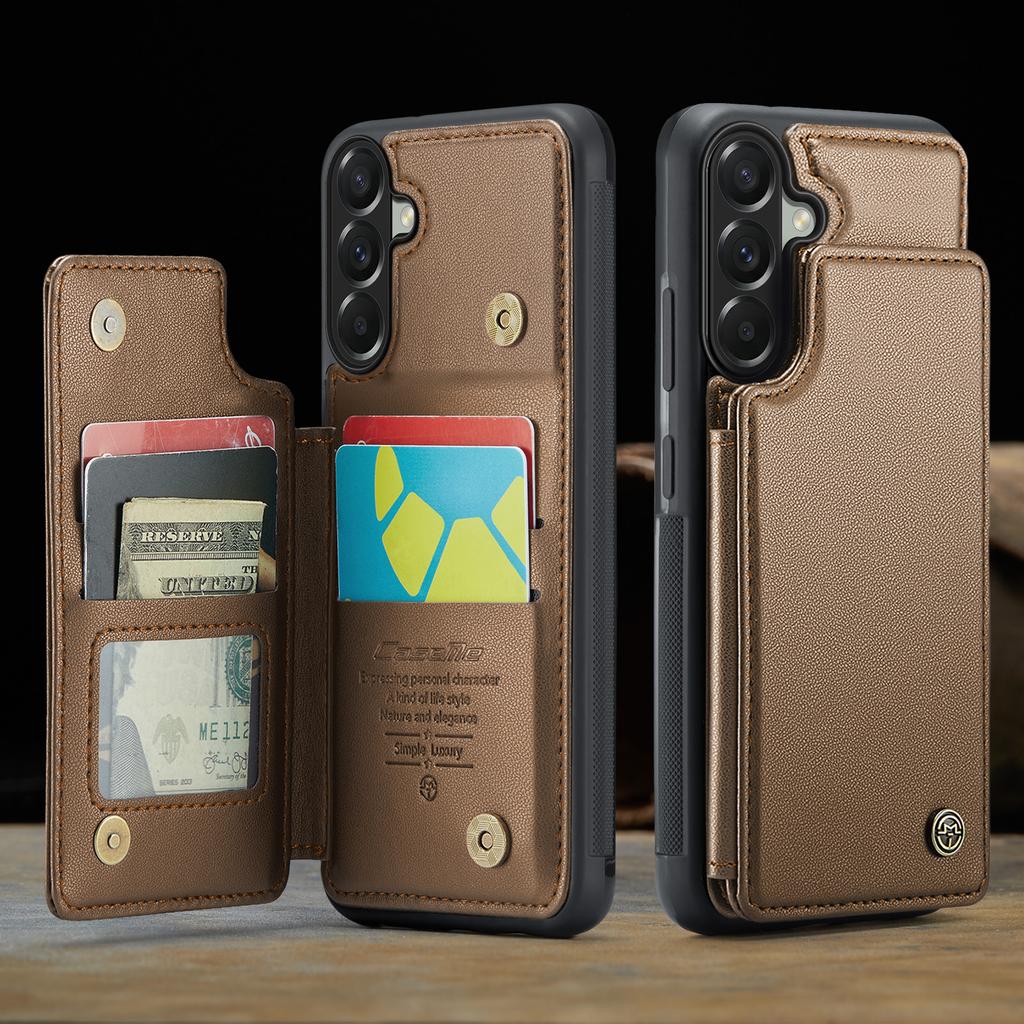 Caseme PU Leather RFID Wallet Case For Samsung Galaxy A57 A56 A37 A36 A17 A16 Card Holder Kickstand Shockproof Phone Cover
