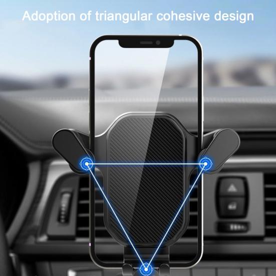 Автомобильное крепление для телефона на вентиляционном отверстии, сверхстабильное, простое в установке, надежное удержание, прочный, антикоррозийный, износостойкий автомобильный держатель для телефона