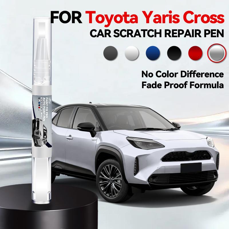 Purpose Vehicle For Toyota Yaris Cross Car Paint Repair Pen Touch Up Scratch Remover DIY Auto Accessories Black White 040 YELLOW