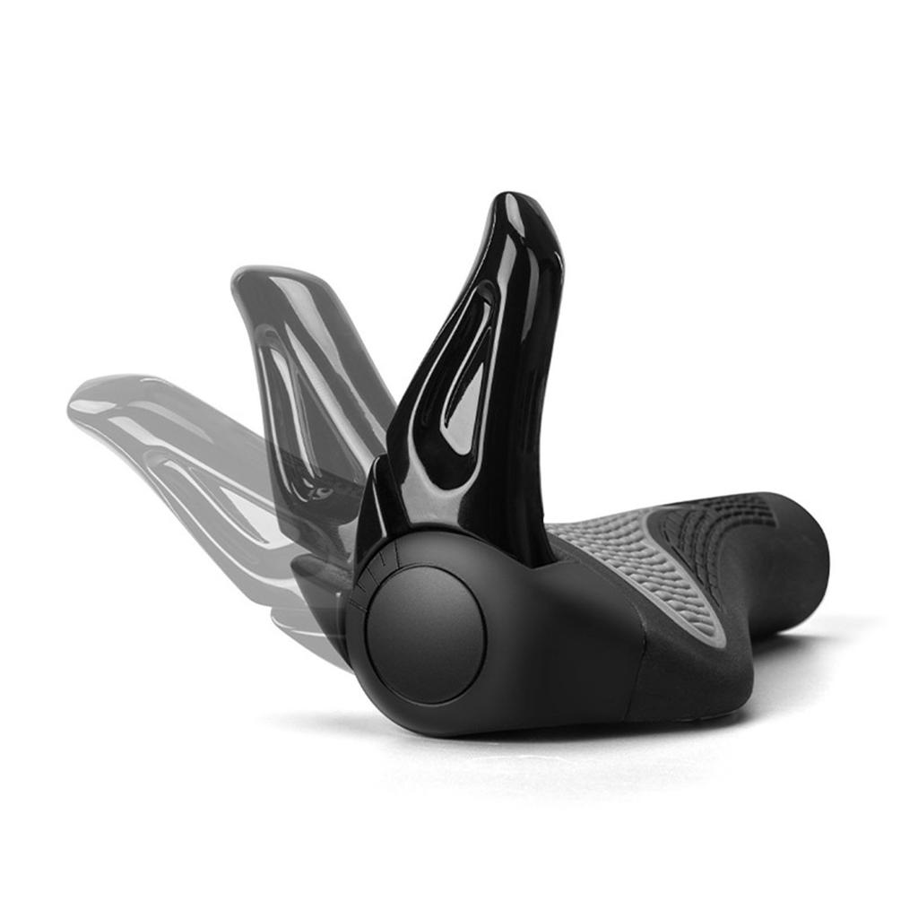 Ручки на руль велосипеда, резиновые фиксирующие зажимы из алюминиевого сплава