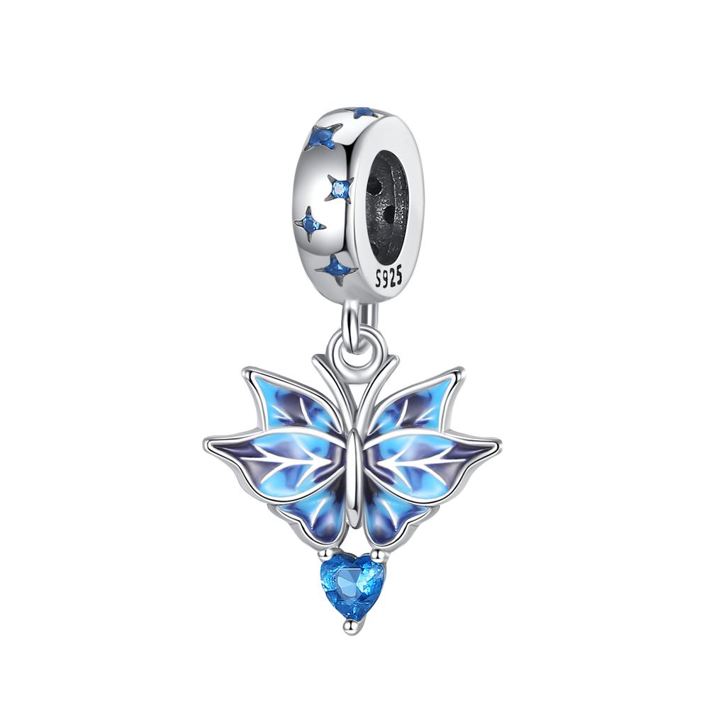 Новые мультяшные шармы серии «Космос и океан», подходят для оригинального браслета, бусины-шармы, ожерелье, женские медные украшения