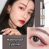 Color Eyeliner Waterproof Quick-drying Long-lasting Set Makeup Not Easy To Smudging Lying Silkworm Contouring Liquid Eyeliner Student Women's Makeup
