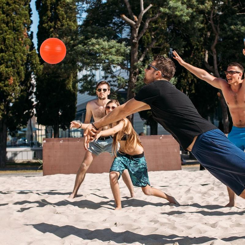 Мягкий волейбольный легкий мяч для пляжного волейбола, размер 5 7,87 дюйма, стандартный размер, высокоэластичный мягкий волейбольный мяч для начинающих