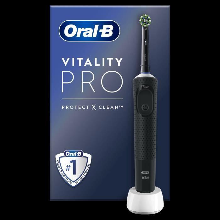 Oral-B Vitality Pro Electric Toothbrush Black, 1 Brush Head