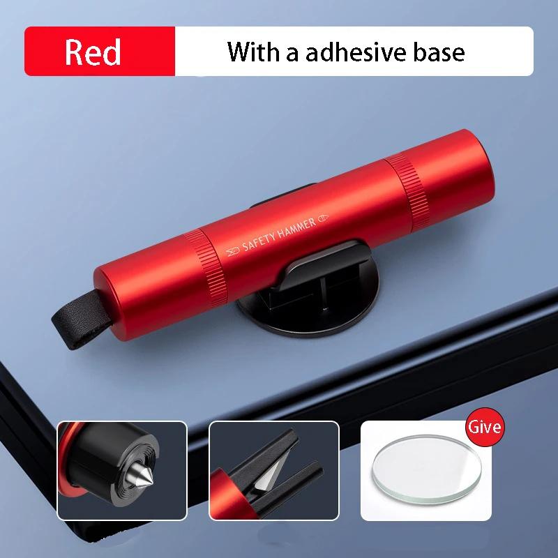 Молоток безопасности 2 в 1 для автомобиля, аварийный стеклобой, резак для ремня безопасности, высокая твердость, вольфрамовая сталь, инструмент для спасения, автоаксессуары