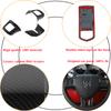 Декоративный чехол на руль автомобиля для Dodge Challenger Charger Durango Dart 2009-2014 Journey 2013-2022 Интерьер