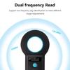 Считыватель меток животных RFID-считыватель Сканер микрочипов для домашних животных Считыватель ID чипа животного RFID Поддержка меток/бирок EMID FDX-B(ИСО11784/85)