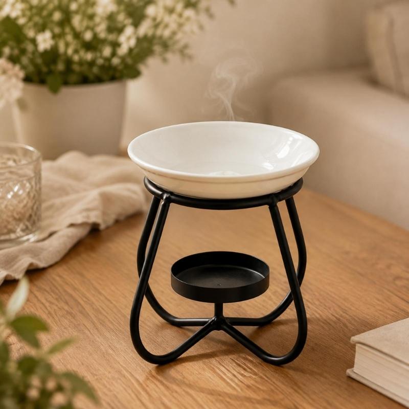 Waxes Melt Burners Essential Oil Burners,Oil Burners Tealight Waxes Warmers Aromatherapys Holder Candle Scented Diffuser