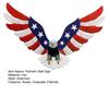 Металлическая настенная декорация в виде американского флага и орла, посвященная Дню независимости 4 июля, патриотическая настенная табличка с изображением белоголового орла, подвеска на дверь для украшения крыльца, фермерского дома.