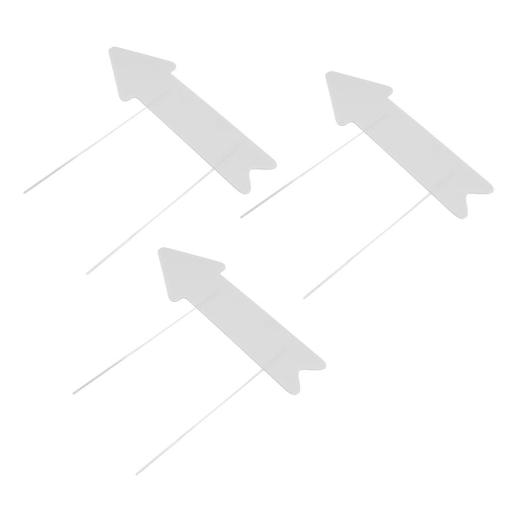 Пустые знаки-стрелки со стойками Двусторонние водонепроницаемые указатели направления для свадебного торжества