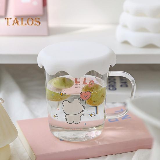 Cup Cover Flexible Dust-proof Reusable Durable Glass Mug Tea Coffee Lid Home Supply