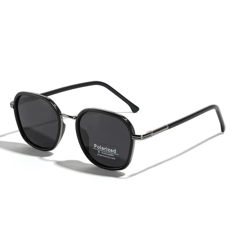 England French Style Sunglasses Man Woman TR90 Frame TAC Lenses Polarized Glasses Women Vintage Retro Style Female Sunglass