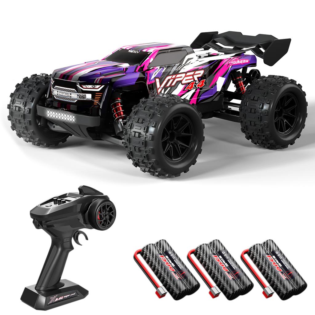Remote Control Truck 2.4GHz 1/16 4WD 55km/h High-speed Remote Control Car Climbing Car with