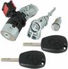 Complete Ignition LOCK and Door Trunk Lock Kit for Renault Kangoo Clio Master Modus VIVARO with 2 Keys