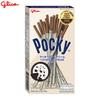 Glico Pocky Triple Happiness Set, Biscuit Stick Coated with Milky Matcha & Cookies & Cream & Chocolate & Strawberry, Total 12 Pcs - Thai Snack