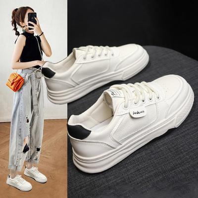 Мода 2024 Осень Новые женские противоскользящие модные однотонные дышащие спортивные туфли