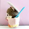 Плюшевая одежда в виде чашки рамена для 10-сантиметровых плюшевых игрушек, аксессуары кигуруми, занятия отаку, костюм талисмана-куклы, костюм Kpopdoll [Б/У]